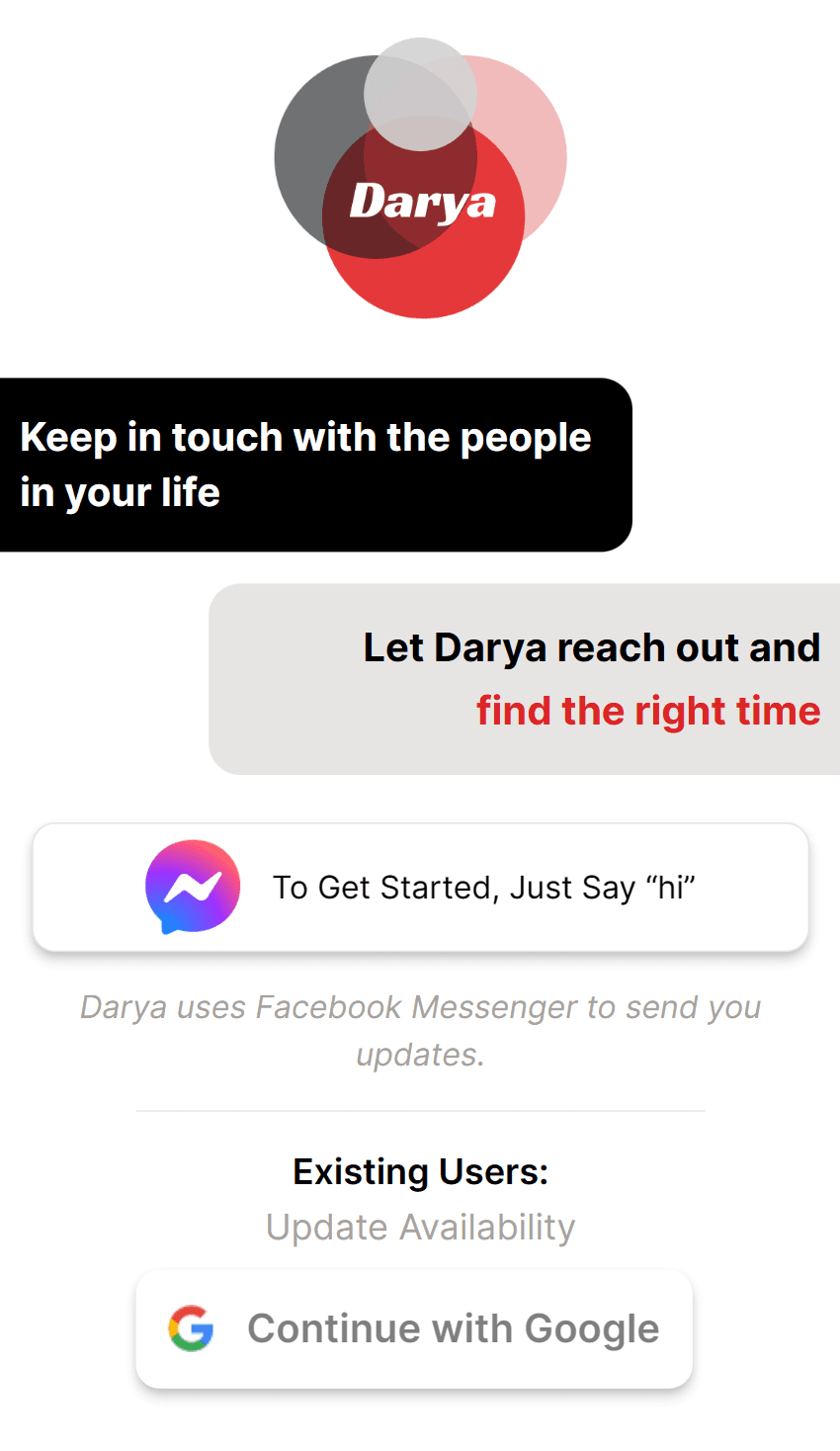 Darya.ai Web App